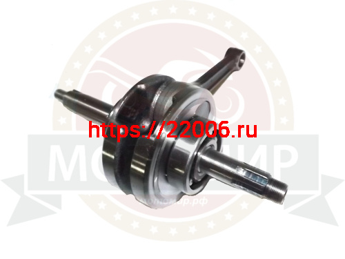 Коленвал Zodiak 90 (Delta, Альфа, 90сс) палец13мм., в сборе с подш. Коленвал Zodiak 90 (Delta, Альфа, 90сс) палец13мм., в сборе с подш.