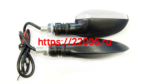Боковой фонарь (LED) (компл. - 1 пар) WKT-TL-05 черный фото 2
