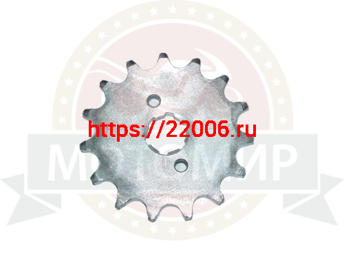 Звезда 15 зуб. (520) (d18-20, 2х34) цепи, ведущая (НАБОР) фото 2 Звезда 15 зуб. (520) (d18-20, 2х34) цепи, ведущая (НАБОР) фото 2