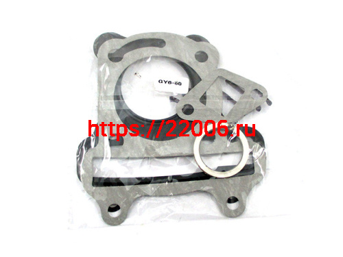 Набор прокладок (ЦПГ) 139QMB 50cc d-39 (3 штуки) Набор прокладок (ЦПГ) 139QMB 50cc d-39 (3 штуки)