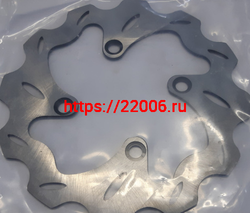 Диск тормозной задний 210мм под болт 8 мм волна Диск тормозной задний 210мм под болт 8 мм волна