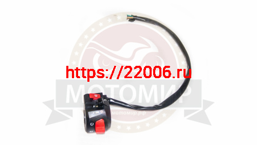 Переключатель Racer RC250CK-N Fighter правый, в сборе (R83E080) фото 2