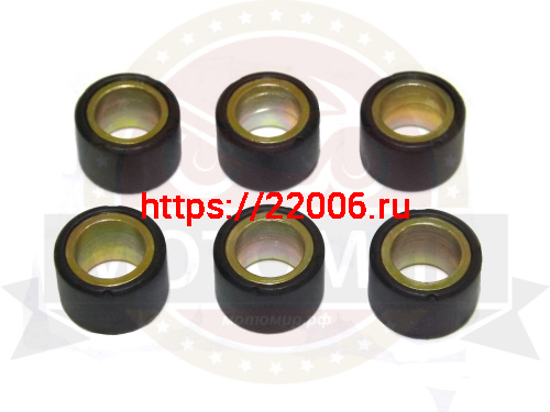 Ролик вариатора (компл 6 шт.) 18х14  6,0 гр. GY6-150
