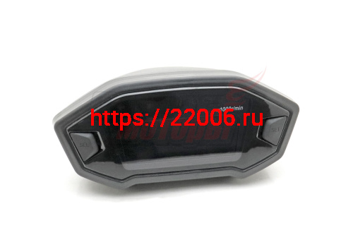 Щиток приборов электронный под дисковый тормоз Alpha FX Max LUX