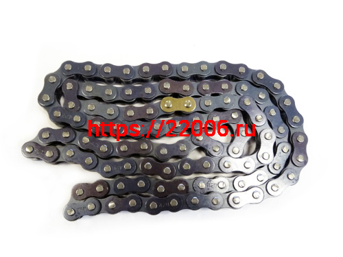 Цепь (428) -102 зв. приводная Альфа, RAID (CN) Цепь (428) -102 зв. приводная Альфа, RAID (CN)