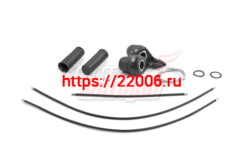 Ревошифтер 3ск+6ск.(оплетки 1х280мм и 2х500мм,ручки руля) (SFT-35) POWER Ревошифтер 3ск+6ск.(оплетки 1х280мм и 2х500мм,ручки руля) (SFT-35) POWER