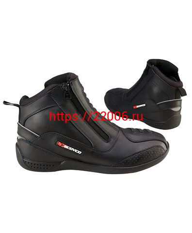 Ботинки мотоциклетные MBT002 43 размер черные Scoyco Ботинки мотоциклетные MBT002 43 размер черные Scoyco