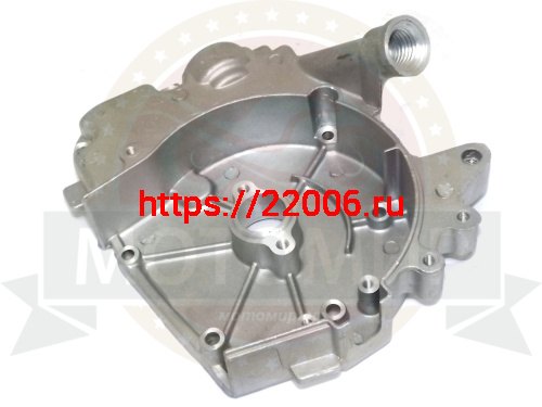 Крышка картера правая GY6-50 коленвала (маслощуп) QT-4, -10 Крышка картера правая GY6-50 коленвала (маслощуп) QT-4, -10