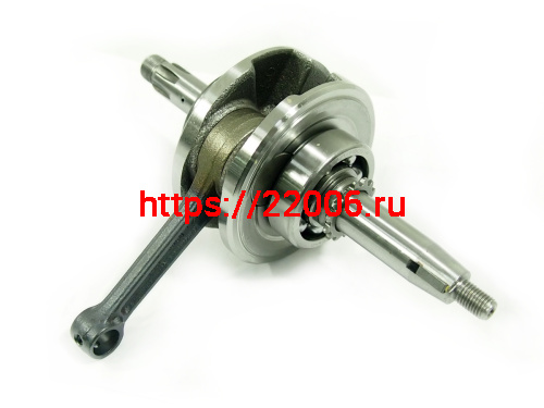 Коленвал Zodiak 90/110 152FMH (Delta, Альфа 110 сс)  палец13мм., в сборе с подш. и звездой ГРМ