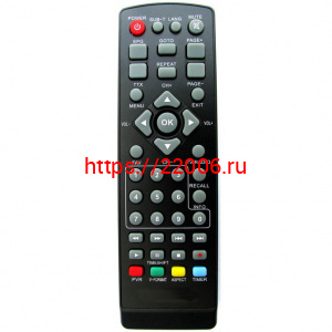DC711HD Пульт к цифровому телевизионному приемнику DVB-T2 DC711HD Пульт к цифровому телевизионному приемнику DVB-T2