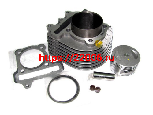 Цилиндро-поршневая группа 158QMJ Stels|/Keeway 4Т d-61мм 170cc Цилиндро-поршневая группа 158QMJ Stels|/Keeway 4Т d-61мм 170cc