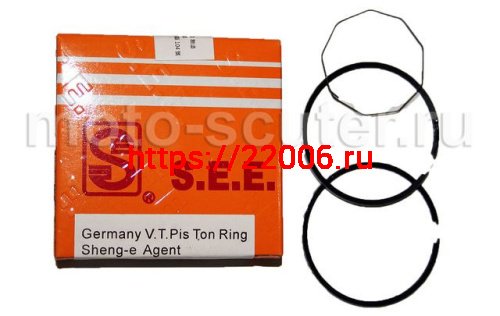 Кольца поршневые SEE 139QMB, 139FMB 80cc d-47 +0.25