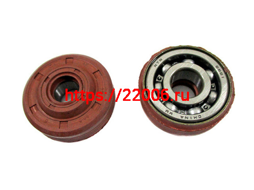 Сальник коленвала б/п Partner с 201 подшипником (2 шт в комп) Сальник коленвала б/п Partner с 201 подшипником (2 шт в комп)