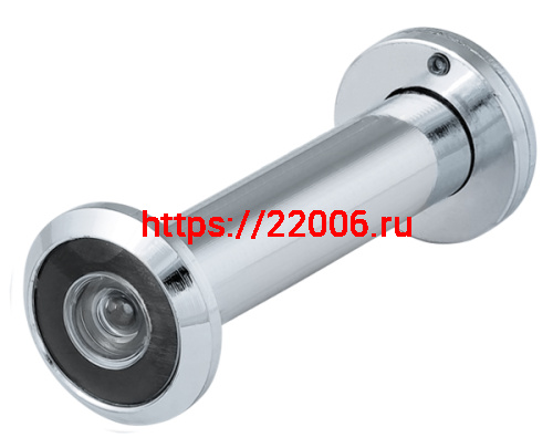 VIEWER Fuaro (Фуаро) 5 DVZ 70x125/25 (оптика пластик, угол обзора 180) CP Хром VIEWER Fuaro (Фуаро) 5 DVZ 70x125/25 (оптика пластик, угол обзора 180) CP Хром
