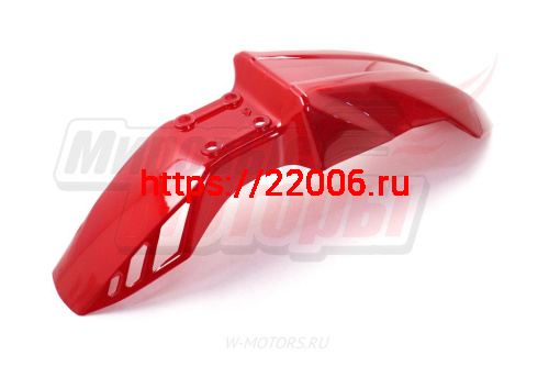 Крыло переднее Alpha ANDES OFFROAD красное фото 2