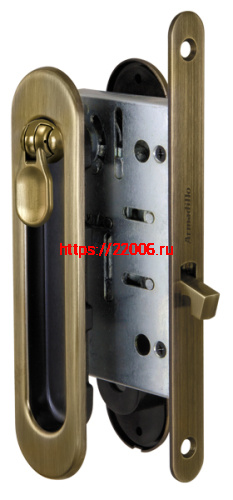 Набор Armadillo (Армадилло) для раздвижных дверей SH.LD152.KIT011-BK (SH011-BK) AB-7 бронза Набор Armadillo (Армадилло) для раздвижных дверей SH.LD152.KIT011-BK (SH011-BK) AB-7 бронза