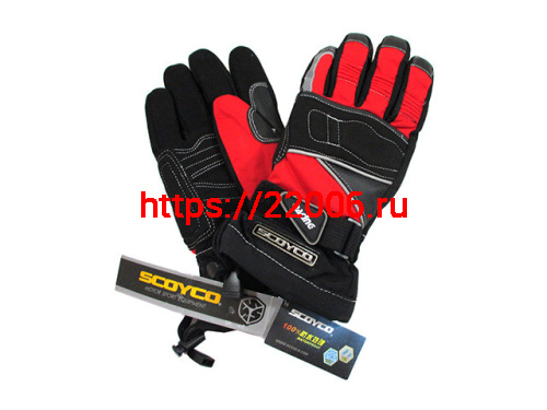 Перчатки Scoyco MC15  (L) красные