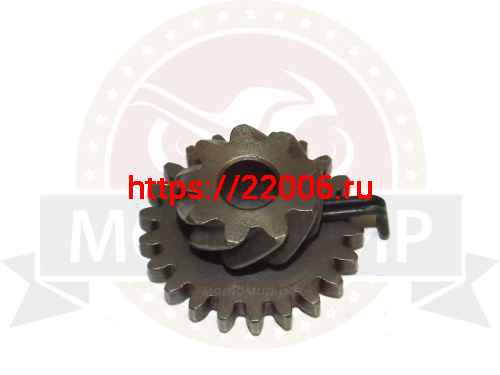 Шестерни кикстартера TB50/60 FT50QT (9зуб+22зуб) (компл)